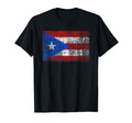 Flag Puerto Rico Heavy Distressed T-Shirt - Trendy Graphic for Adults - T-Shirt, Sweatshirt, Hoodie