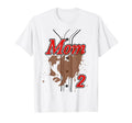 Baseball Mom Baseball Jersey 2 Favorite T-Shirt - Graphic Print Unisex - T-Shirt, Sweatshirt, Hoodie