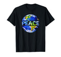 Peace Earth World Peace Unity Love T-Shirt - Aesthetic Graphic for Adults - T-Shirt, Sweatshirt, Hoodie