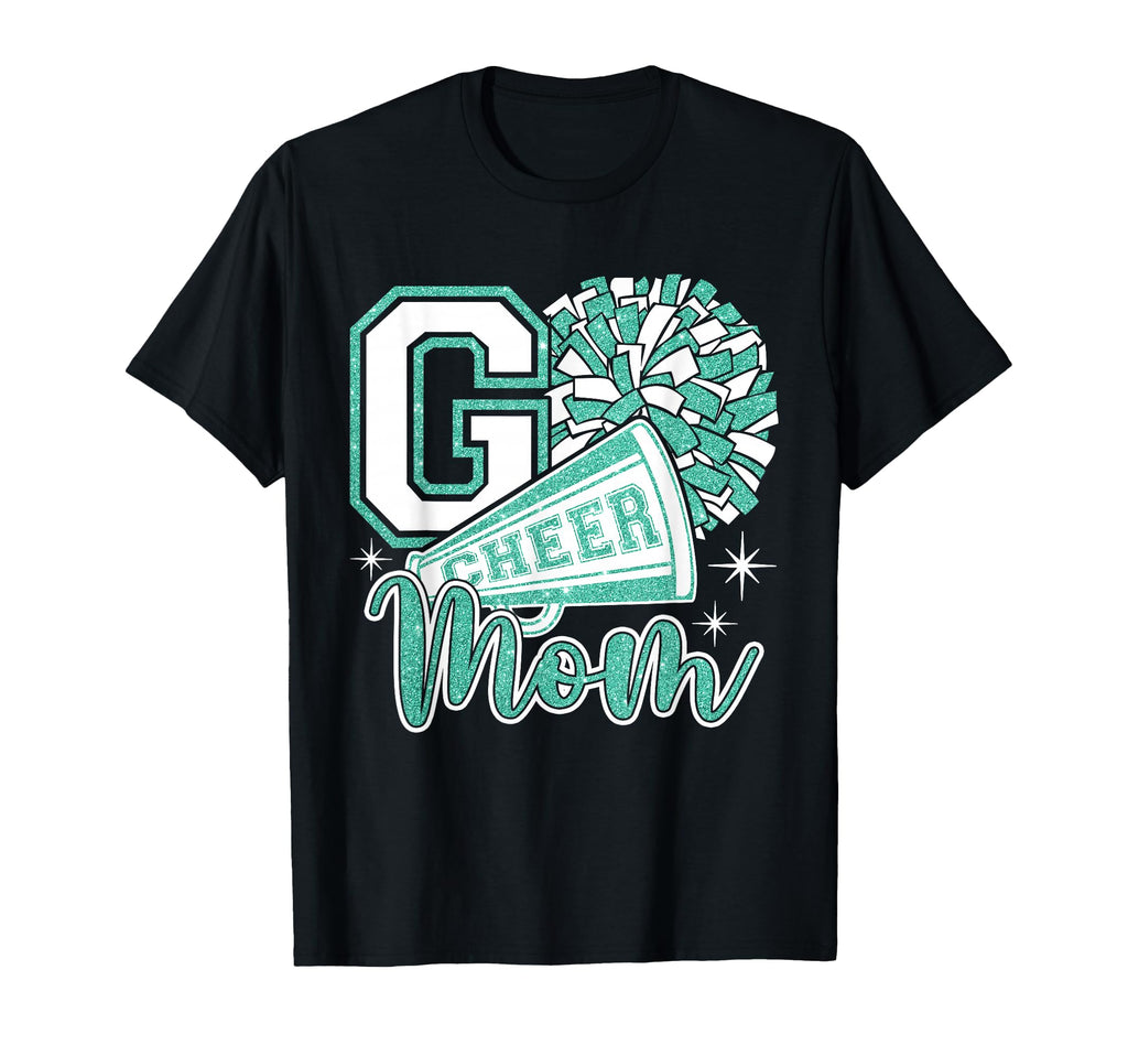 Go Cheer Mom Mama Sport Cheerleader T-Shirt - Graphic Print for Adults - T-Shirt, Sweatshirt, Hoodie