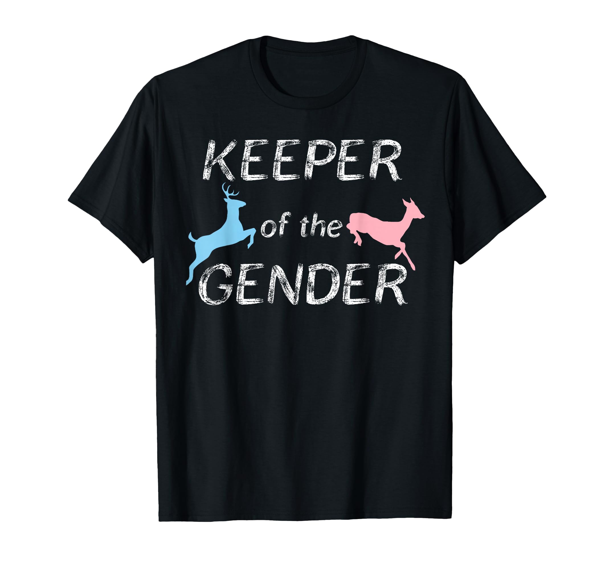 Keeper Gender Reveal Buck Or Doe T-Shirt - Minimalist Print for Adults - T-Shirt, Sweatshirt, Hoodie