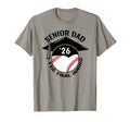 Baseball Senior Dad 2026 Final Inning T-Shirt - Graphic Print for Adults - T-Shirt, Sweatshirt, Hoodie