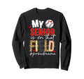 Proud Baseball Senior Mama Baseball Sweatshirt - Minimalist Print Unisex - T-Shirt, Sweatshirt, Hoodie