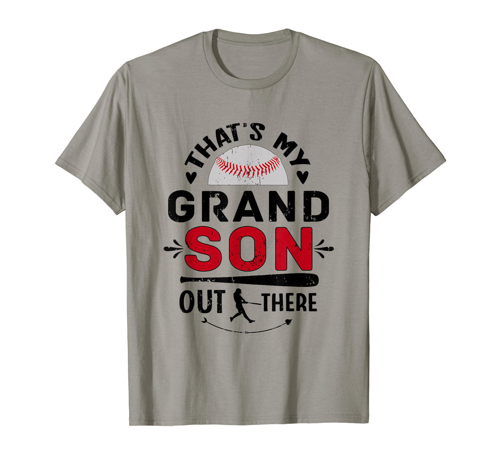 Thats My Grandson Out There Baseball T-Shirt - Unique Graphic Men Women - T-Shirt, Sweatshirt, Hoodie