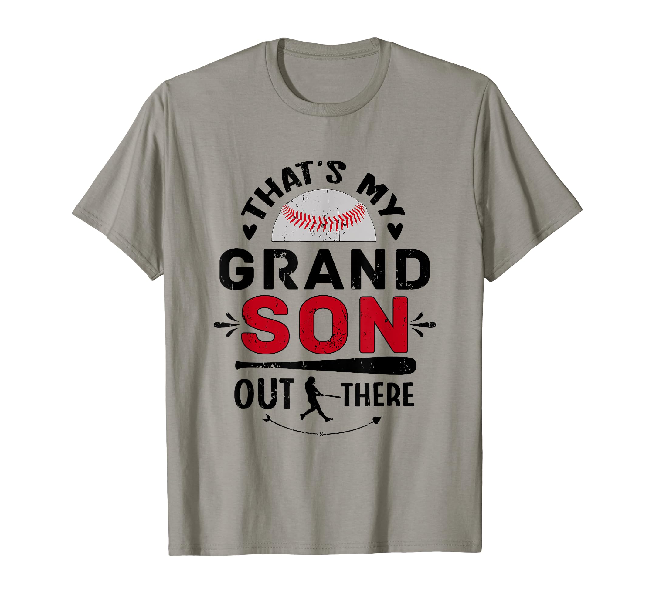 Thats My Grandson Out There Baseball T-Shirt - Unique Graphic Men Women - T-Shirt, Sweatshirt, Hoodie