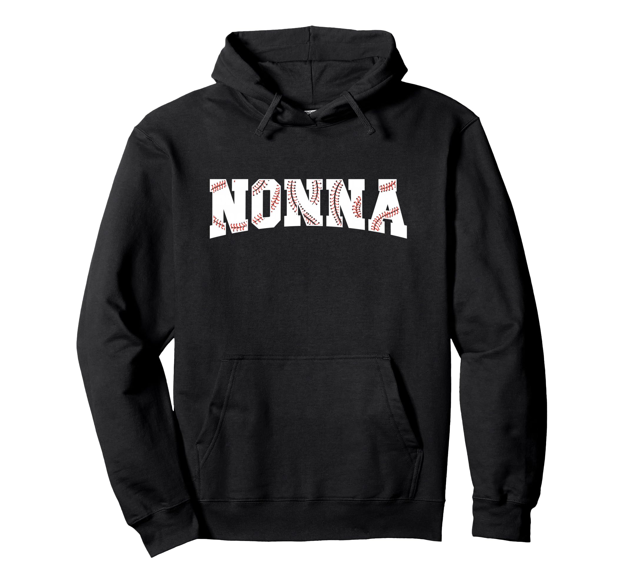 Baseball Nonna Gift Proud Italian Grandmas Hoodie - Graphic Print Unisex - T-Shirt, Sweatshirt, Hoodie