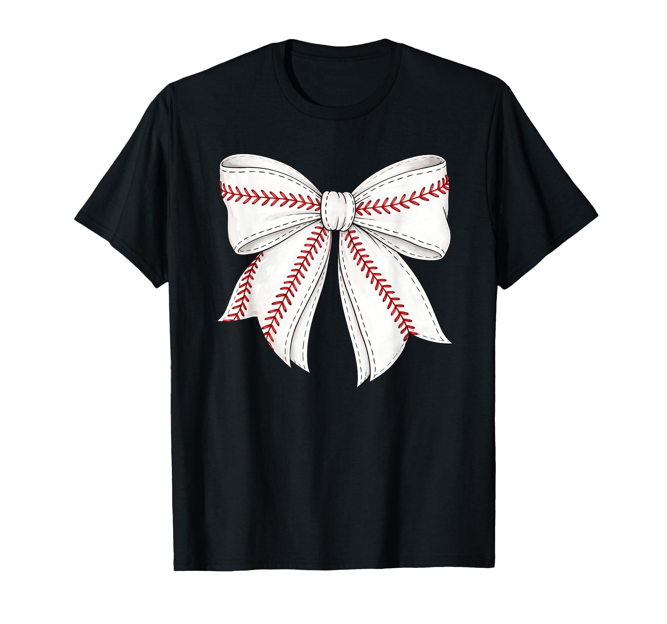Baseball Coquette Bow Baseball Mom Mama T-Shirt - Trendy Graphic Unisex - T-Shirt, Sweatshirt, Hoodie