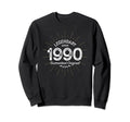 Legendary Since 1990 Birth Year Sweatshirt - Minimalist Print for Adults - T-Shirt, Sweatshirt, Hoodie