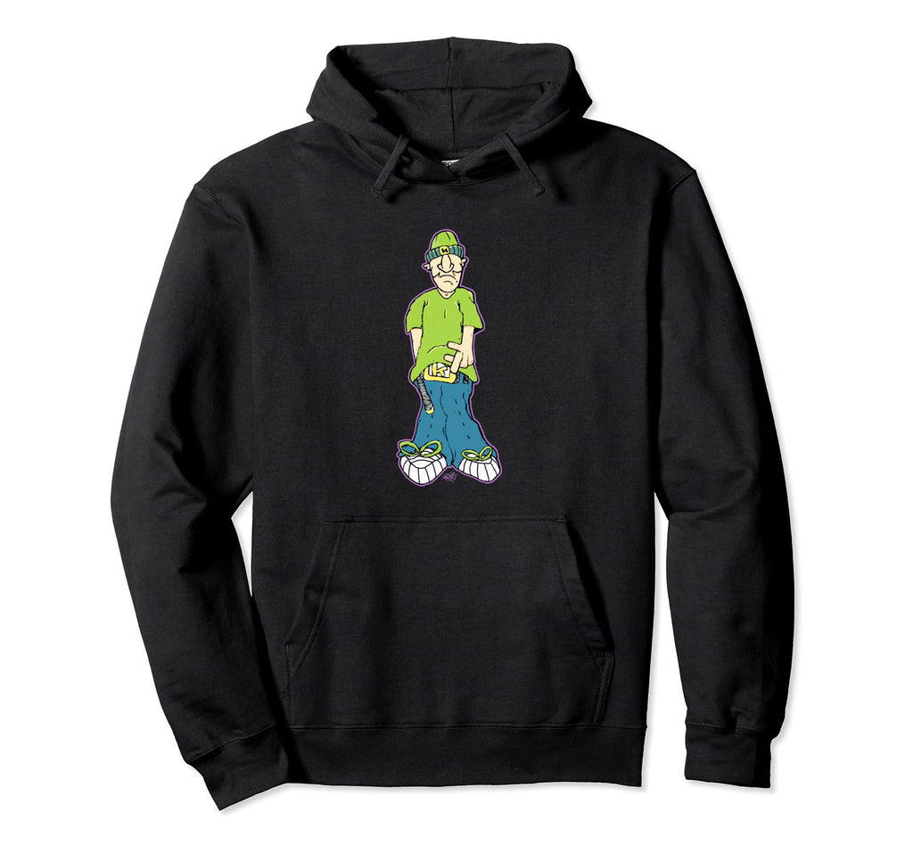 Old School Graffiti Character 90S Hoodie - Graphic Print Men Women - T-Shirt, Sweatshirt, Hoodie