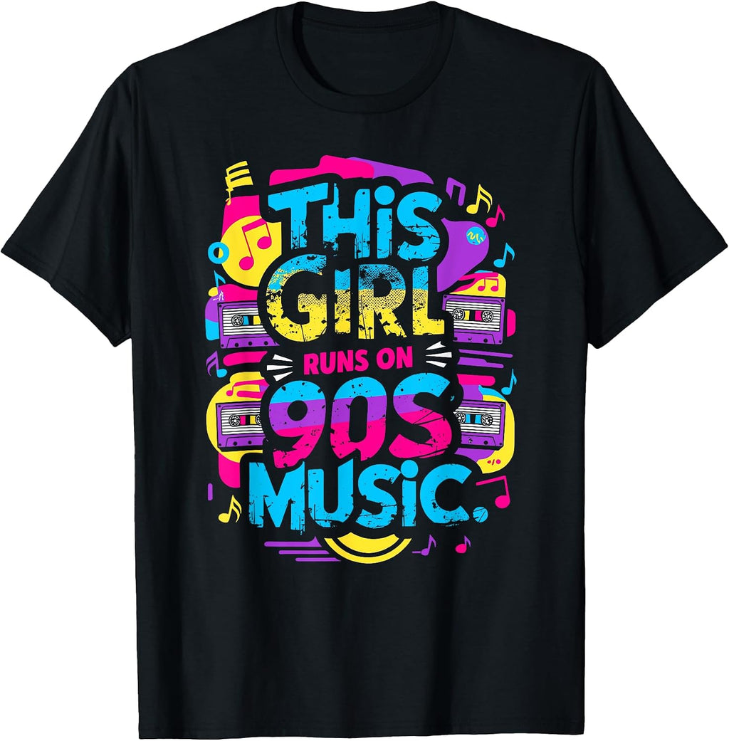 90s Nostalgia Music Apparel for Retro Fans - Adult & Kids T-Shirts, Sweatshirts & Hoodies apparel design preview 1