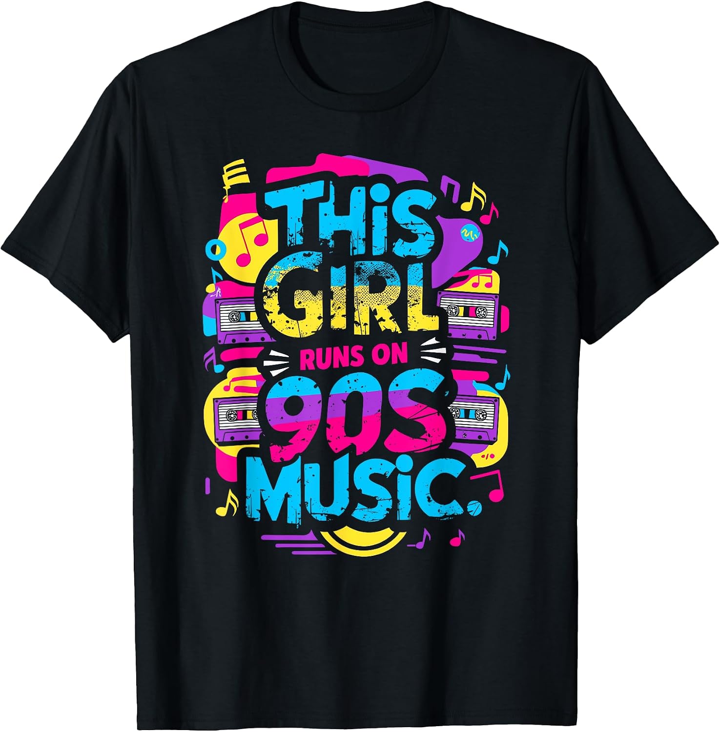 90s Nostalgia Music Apparel for Retro Fans - Adult & Kids T-Shirts, Sweatshirts & Hoodies apparel design preview 1