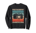Photography Camera Photographer Sweatshirt - Minimalist Print for Adults - T-Shirt, Sweatshirt, Hoodie