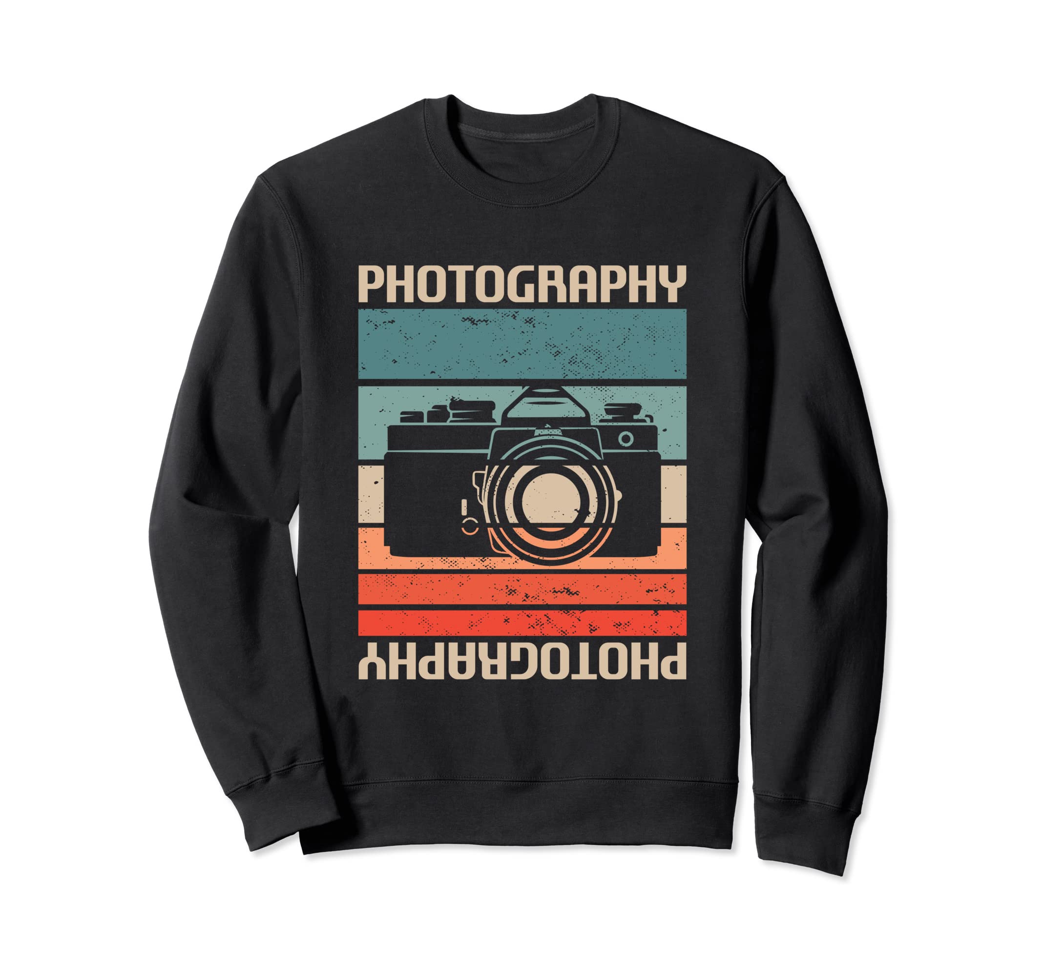 Photography Camera Photographer Sweatshirt - Minimalist Print for Adults - T-Shirt, Sweatshirt, Hoodie