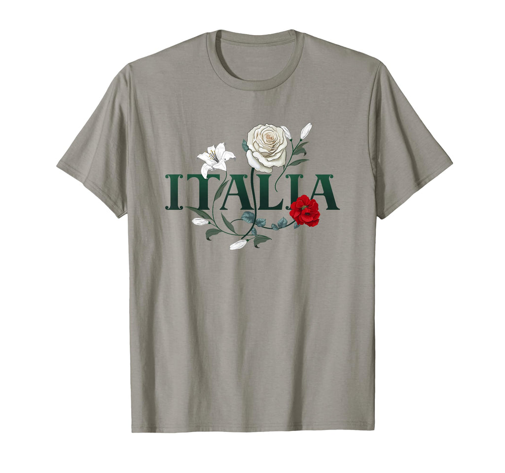 Flowers Italy Minimalist Boho T-Shirt - Minimalist Print for Adults - T-Shirt, Sweatshirt, Hoodie
