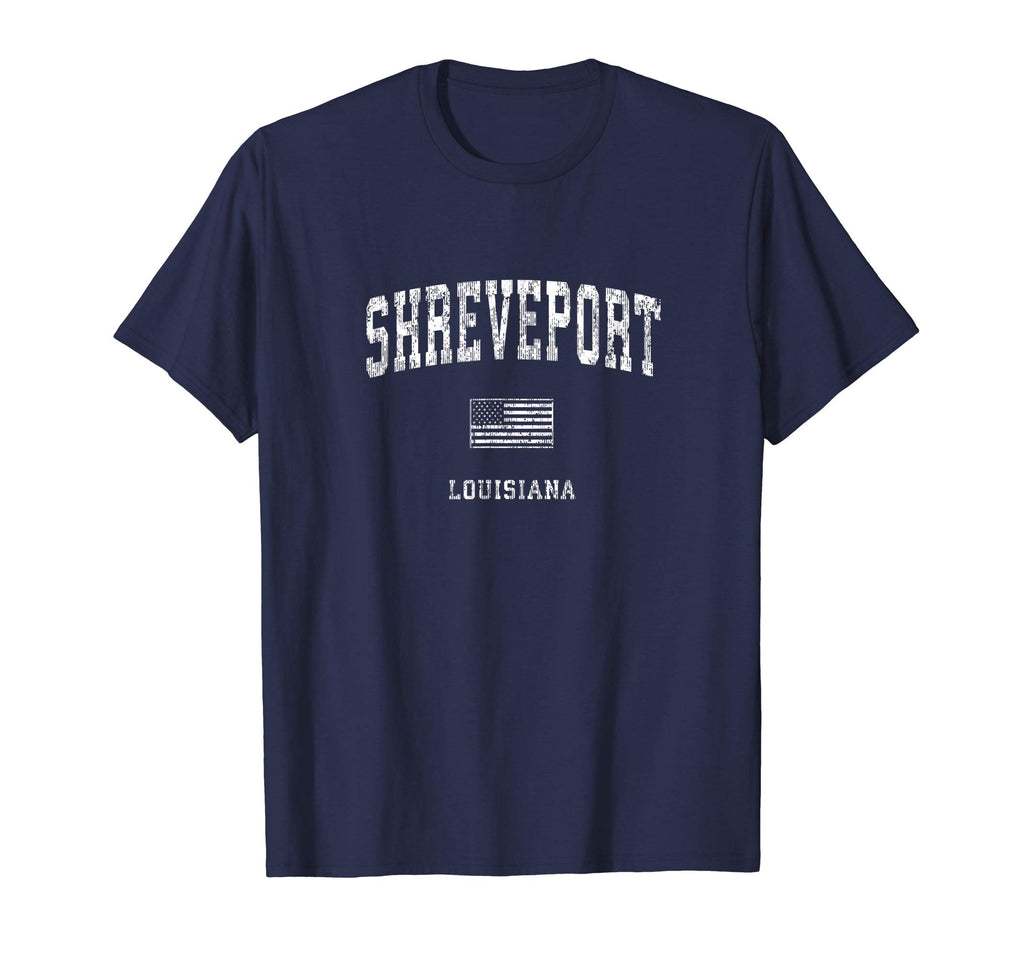 Shreveport Louisiana La American T-Shirt - Aesthetic Graphic for Adults - T-Shirt, Sweatshirt, Hoodie