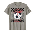 Soccer Mama Soccer Game Day Checkered T-Shirt - Streetwear Style Unisex - T-Shirt, Sweatshirt, Hoodie