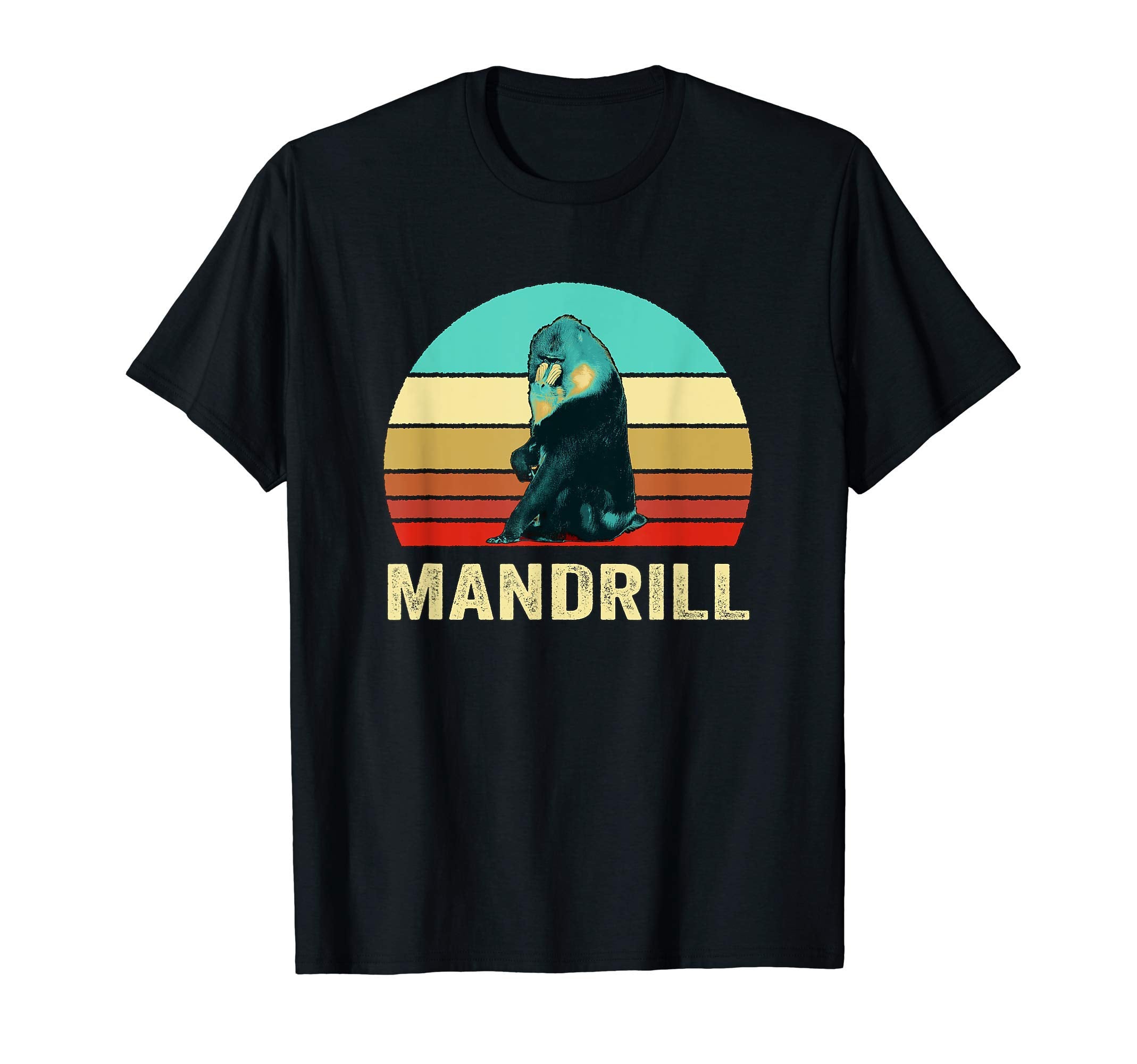 Sunset Mandrill T-Shirt - Trendy Graphic Unisex - T-Shirt, Sweatshirt, Hoodie