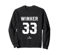 Jesse Winker 33 Mlbpa Cincinnati Sweatshirt - Trendy Graphic Men Women - T-Shirt, Sweatshirt, Hoodie