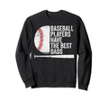 Dad Baseball Player Father And Son Sweatshirt - Trendy Graphic for Adults - T-Shirt, Sweatshirt, Hoodie