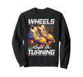 Roller Skates Wheels Keep Turning Sweatshirt - Novelty Apparel for Adults - T-Shirt, Sweatshirt, Hoodie