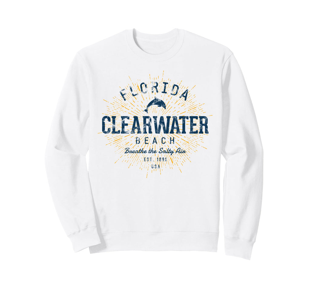 Clearwater Beach Sweatshirt - Graphic Print Men Women - T-Shirt, Sweatshirt, Hoodie