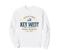 Key West Sweatshirt - Minimalist Print for Adults - T-Shirt, Sweatshirt, Hoodie