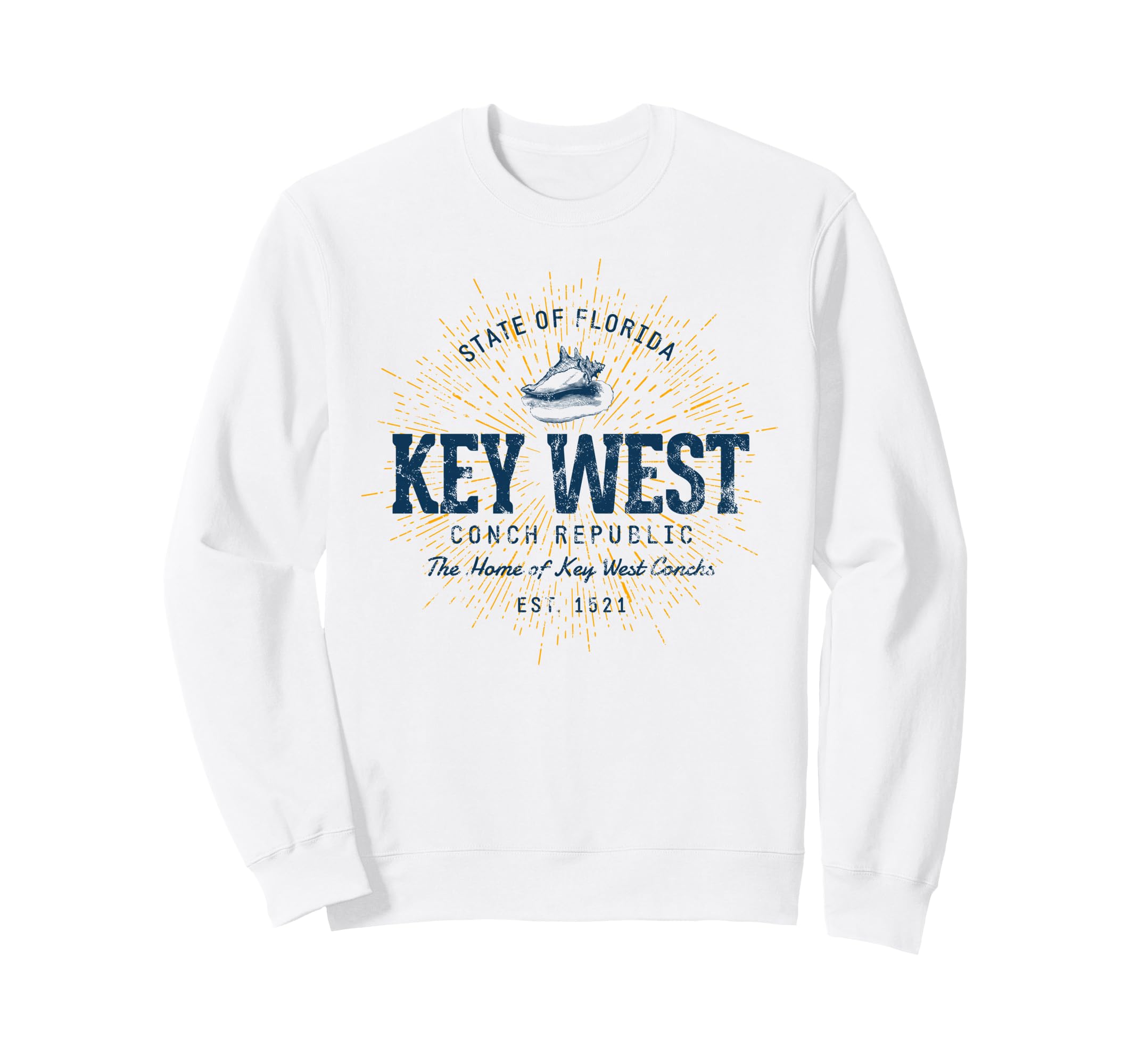 Key West Sweatshirt - Minimalist Print for Adults - T-Shirt, Sweatshirt, Hoodie