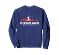 Cleveland Baseball Minimalist Baseball Sweatshirt - Unique Graphic Unisex - T-Shirt, Sweatshirt, Hoodie