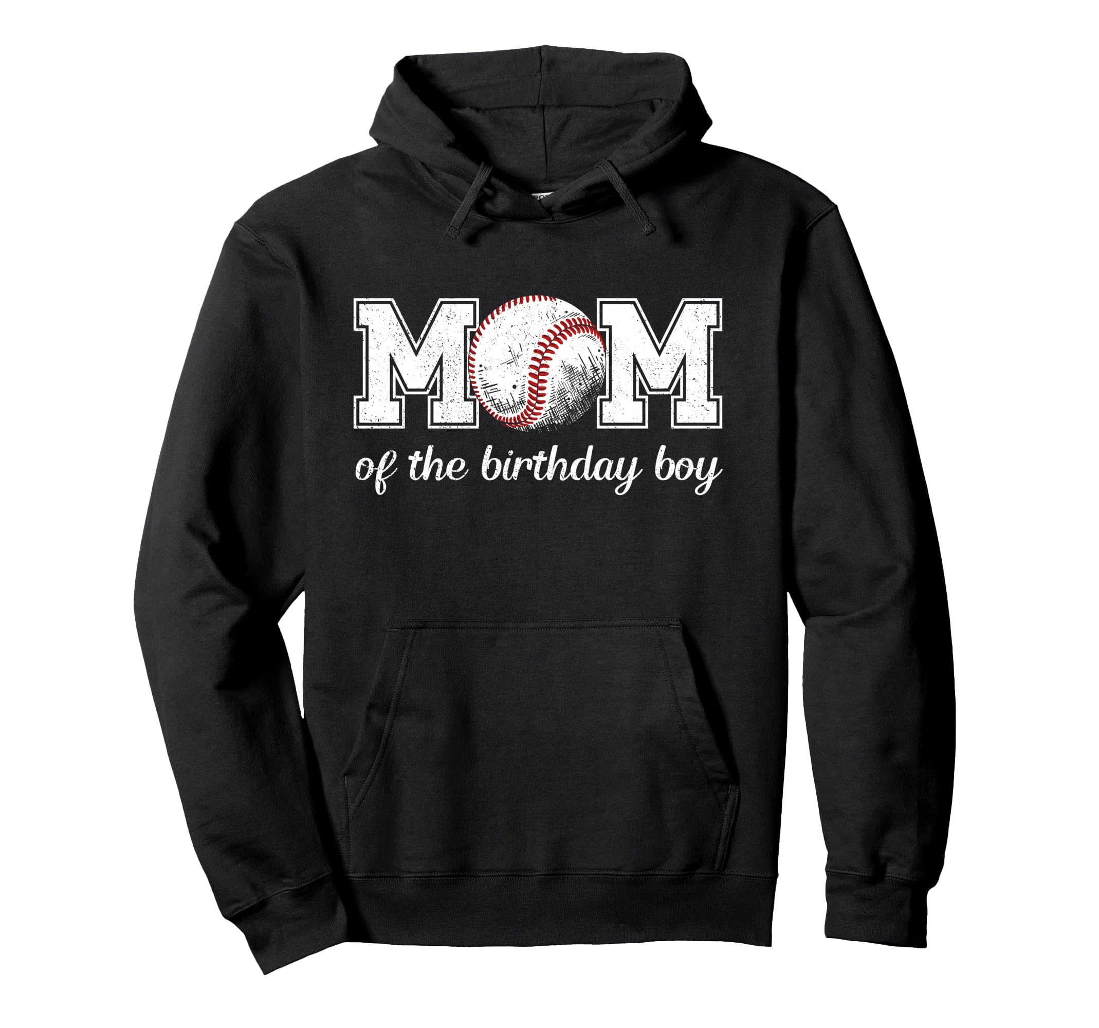 Mom Birthday Baseball Sport Family Hoodie - Minimalist Print Unisex - T-Shirt, Sweatshirt, Hoodie