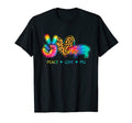 Peace Love Pig Tie Dye T-Shirt - Fun Novelty Design for Adults - T-Shirt, Sweatshirt, Hoodie