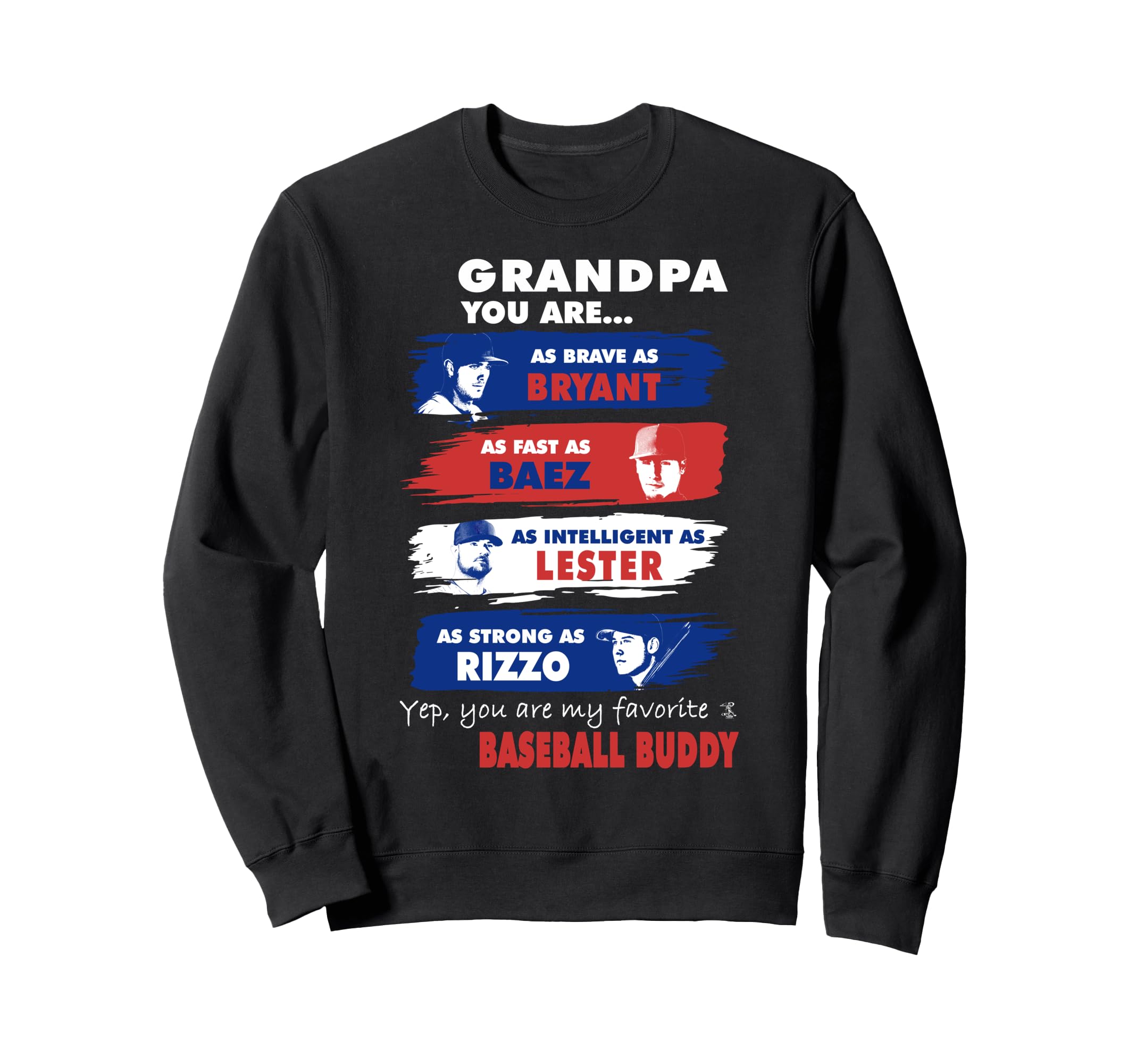 Kris Bryant Baseball Buddy Sweatshirt - Custom Art Print Unisex - T-Shirt, Sweatshirt, Hoodie