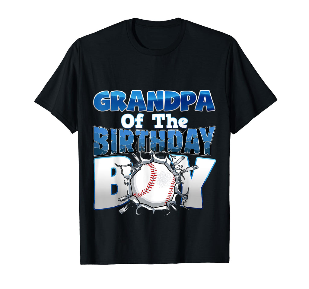 Grandpa Baseball Birthday Family Baller T-Shirt - Streetwear Style Unisex - T-Shirt, Sweatshirt, Hoodie