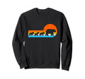 Mama Bear Three Cubs Silhouette Sweatshirt - Minimalist Print Men Women - T-Shirt, Sweatshirt, Hoodie