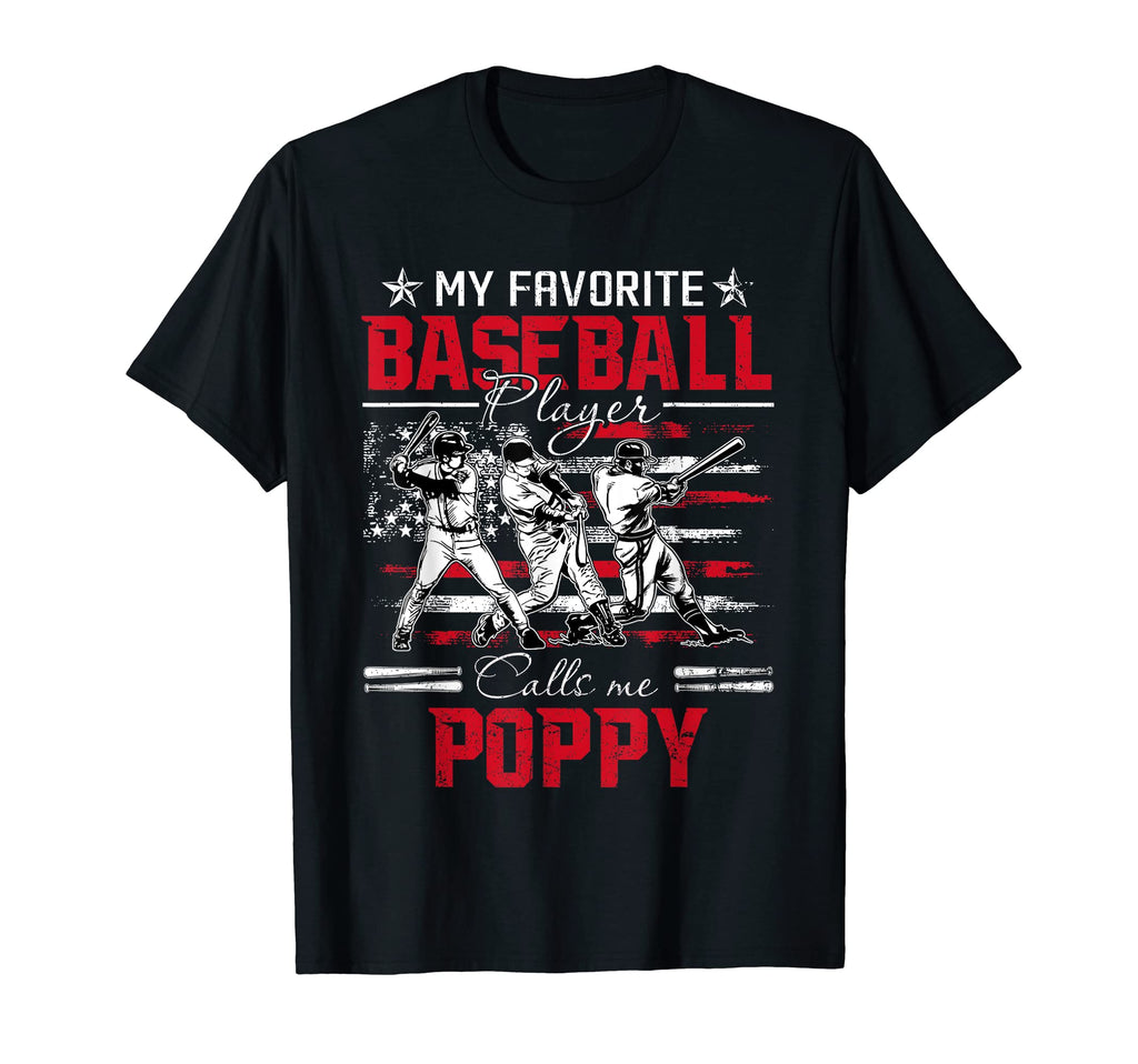 My Favorite Baseball Player Calls T-Shirt - Casual Everyday Wear Men Women - T-Shirt, Sweatshirt, Hoodie