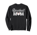 Baseball Mom Mama Mothers Day Sweatshirt - Minimalist Print for Adults - T-Shirt, Sweatshirt, Hoodie