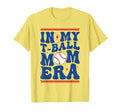My T Ball Mom Era Baseball Mom Groovy T-Shirt - Graphic Print Men Women - T-Shirt, Sweatshirt, Hoodie