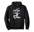 Funny Camera Costume Photographer Hoodie - Streetwear Style Men Women - T-Shirt, Sweatshirt, Hoodie