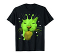 Y2K Alien Cat Meme Ufo Silly Cats T-Shirt - Aesthetic Graphic for Adults - T-Shirt, Sweatshirt, Hoodie