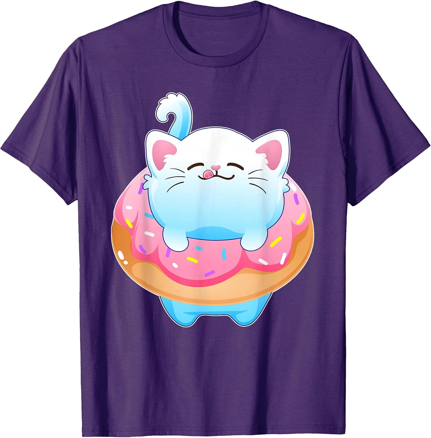 Funny Cat Donut Merch Co - Adult & Kids T-Shirts, Sweatshirts & Hoodies apparel design preview 1