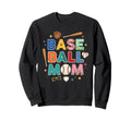 Funny Baseball Mom Doodle Alphabet Sweatshirt - Novelty Apparel Men Women - T-Shirt, Sweatshirt, Hoodie