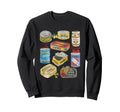 Sardine Tins Canned Fish Tins Sweatshirt - Streetwear Style for Adults - T-Shirt, Sweatshirt, Hoodie