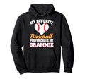 My Favorite Baseball Player Call Me Hoodie - Custom Art Print Unisex - T-Shirt, Sweatshirt, Hoodie