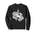 Water Lily Reptile Snake Eboy Egirl Y2K Sweatshirt - Graphic Print Unisex - T-Shirt, Sweatshirt, Hoodie