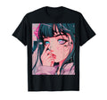 Anime Vaporwave Egirl Aesthetic T-Shirt - Graphic Print for Adults - T-Shirt, Sweatshirt, Hoodie