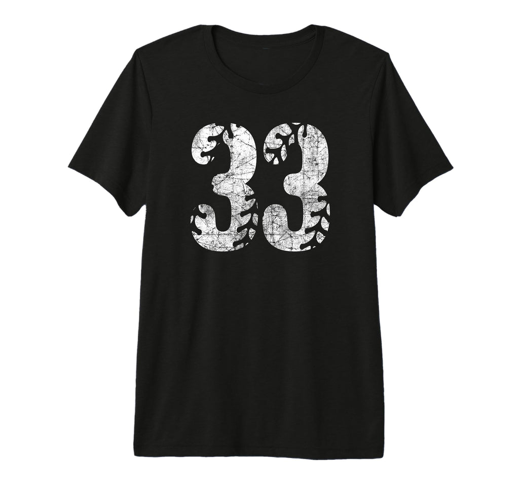 Baseball Softball Mom 33 Number 33 T-Shirt - Fun Novelty Design Unisex - T-Shirt, Sweatshirt, Hoodie