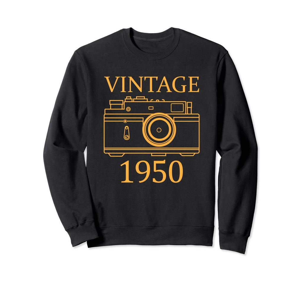 70Th Birthday Gift 1950 Years Old Sweatshirt - Unique Graphic Unisex - T-Shirt, Sweatshirt, Hoodie