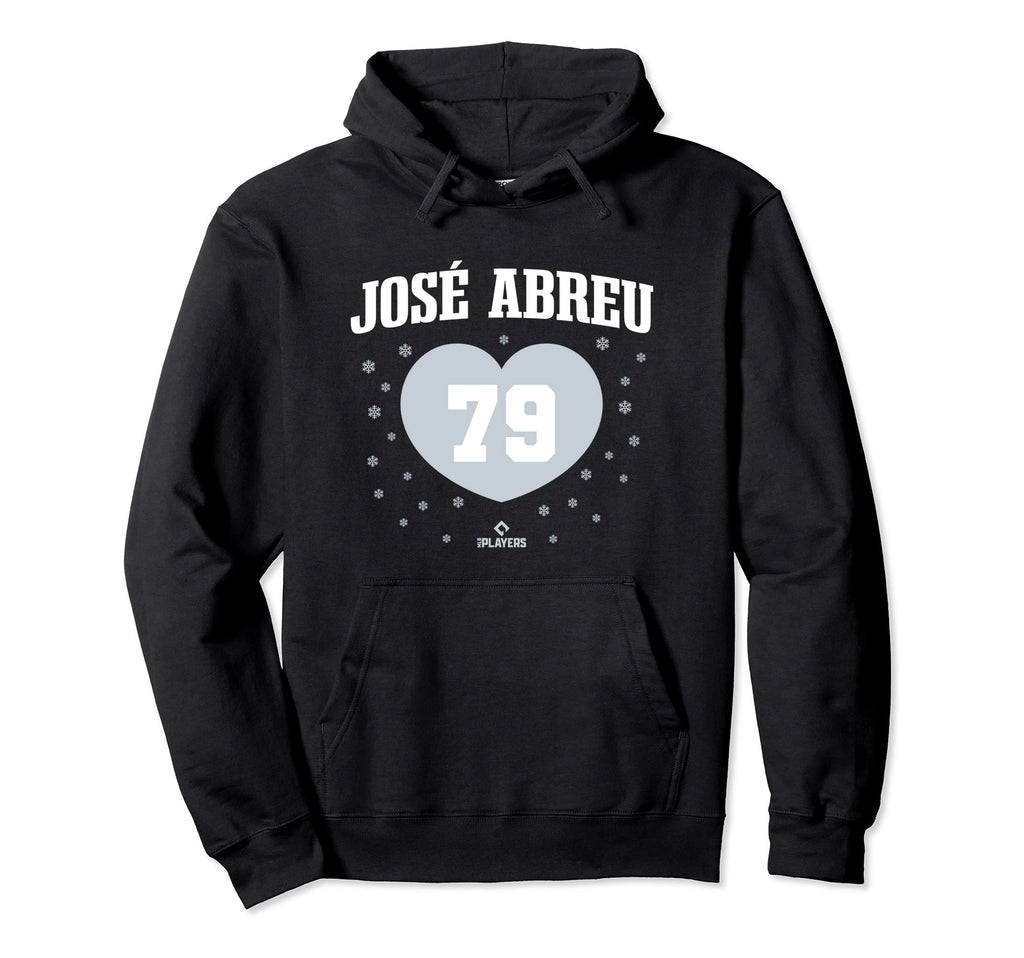 Jose Abreu Heart Chicago Baseball Player Hoodie - Trendy Graphic Men Women - T-Shirt, Sweatshirt, Hoodie