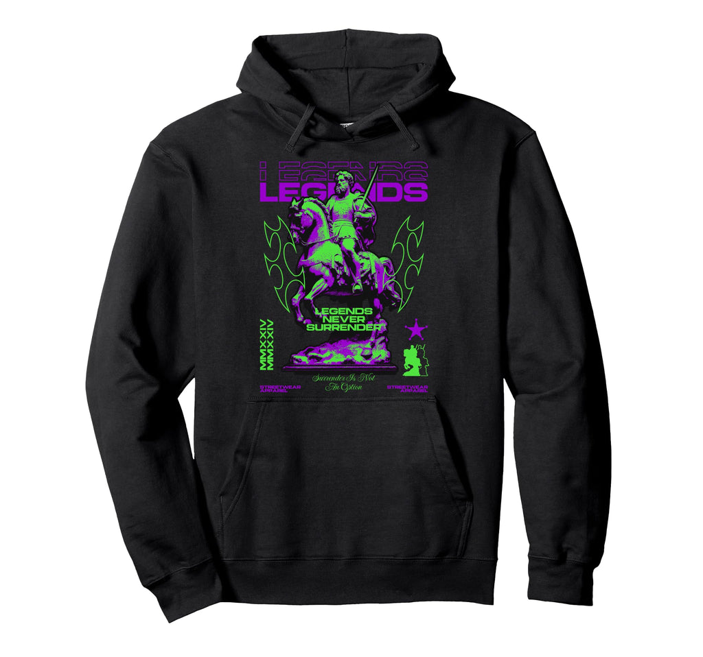 Y2K Legends Bold Urban Graffiti Hoodie - Streetwear Style Men Women - T-Shirt, Sweatshirt, Hoodie