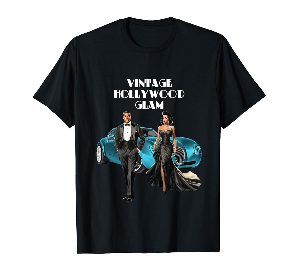 Hollywood Glam T-Shirt - Unique Graphic Men Women - T-Shirt, Sweatshirt, Hoodie