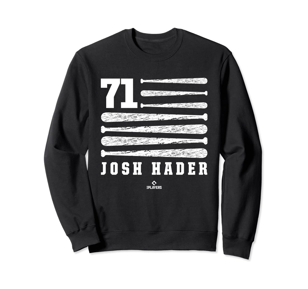 Josh Hader Flag Milwaukee Patriotic Sweatshirt - Fun Novelty Design Unisex - T-Shirt, Sweatshirt, Hoodie